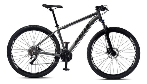 Bicicleta Montaña R29 K3.0 Cuadro Aluminio Shimano - El Rey Color Negro-gris Tamaño Del Cuadro L