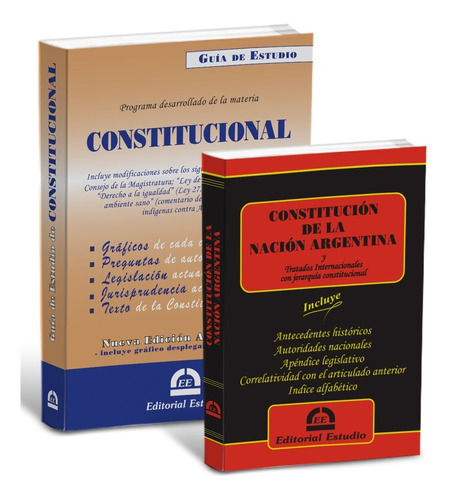 Promo 14 Guía De Constitucional + Constitucion Nacional