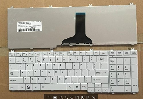 Nuevo Teclado De Repuesto Para Computadora Portátil Toshiba 