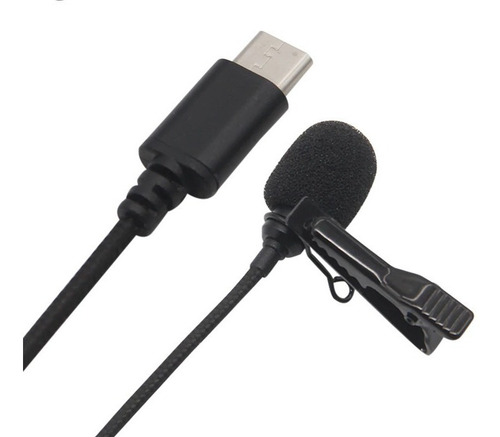 Imagem 1 de 3 de Microfone De Lapela Tipo-c Profissional