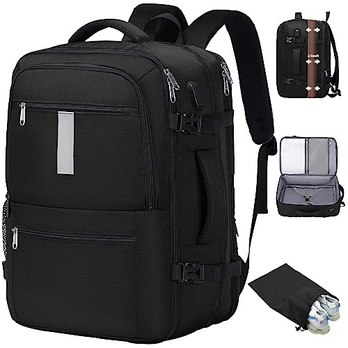 Dwqoo Extra Grande Mochila De Viaje Para Hombres Y 1jf1q