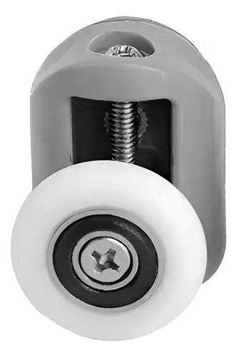 Rueda Simple Superior X4 Inomax Para Mampara Corrediza De Box De Ducha, Recta O Curva, Vidrios De 4 A 6 Mm