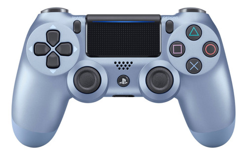 Control Playstation 4 Dualshock, Color Titanio Azul- Sony