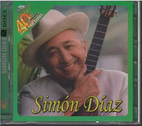 Cd - Simon Diaz  / 40 Años 40 Exitos - Original Y Sellado