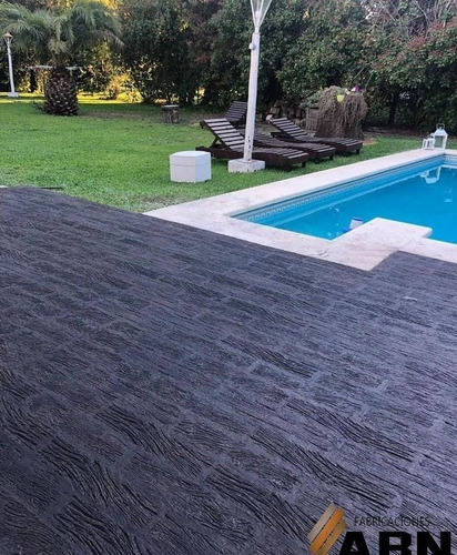 Baldosas Revestimientos Simil Madera Quebracho Negro
