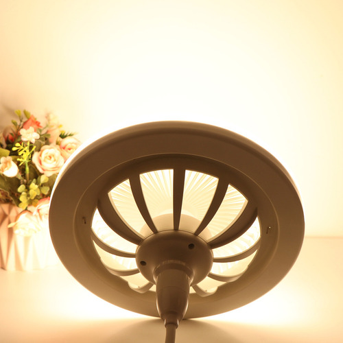 (y) Ventiladores Con Luz Led, 3- Modernos Para Lámpara Smart