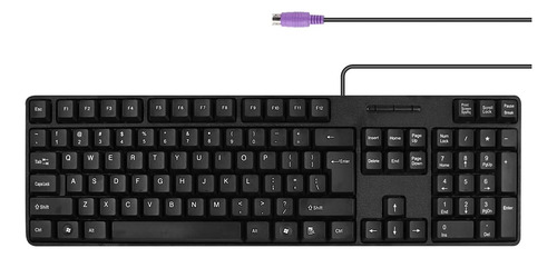 Teclado De Computadora Mcsaite Wired Ps2, 104 Teclas