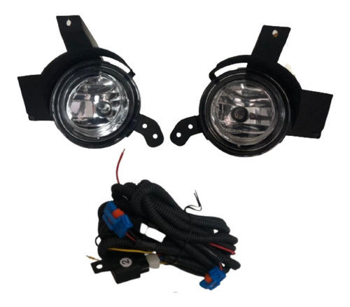 Faros Antiniebla Ford Fiesta Max 08-10 Con Cableado 