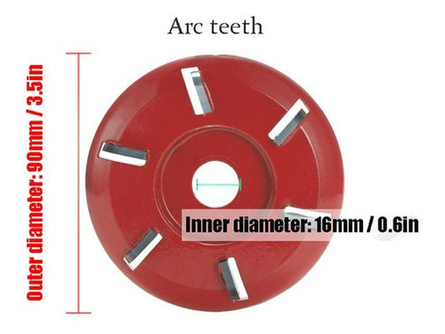 Herramienta De Disco Para Tallado En Madera De Seis Dientes