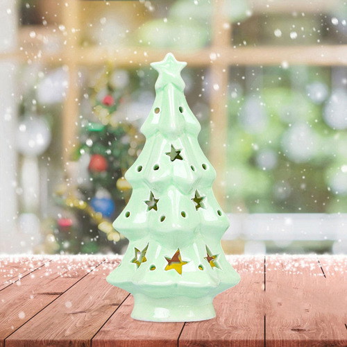 C Adorno Navideño, Con Luz, Centro De Mesa, Árbol De Navidad