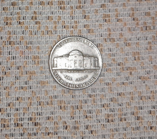 Moneda Jefferson Nickel (Usado)
