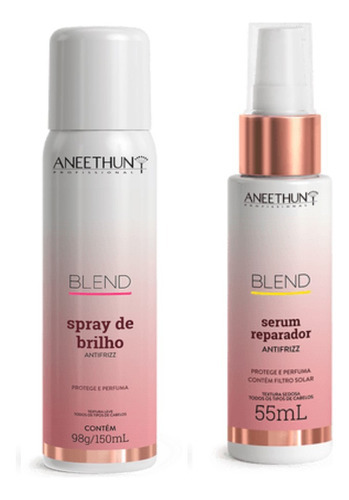 Kit Aneethun Blend Spray 150ml + Serum Reparador 55ml