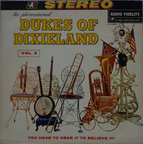 Lp The Phenomenal Dukes Of Dixieland-vol2-audio Fidelity