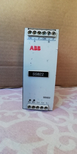 Módulo Redundancia Para Doble Fuente De Voltaje Abb Ss822 (Usado)
