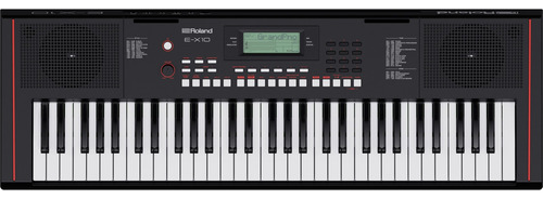 Teclado Roland E-x10 Arranger 61 Teclas Color Negro