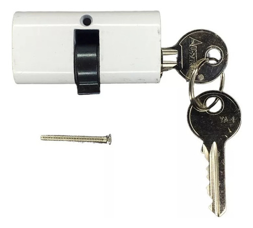 Cerradura Aluminio Angosto 639 Cd Blanca Austral 214219 Color Blanco