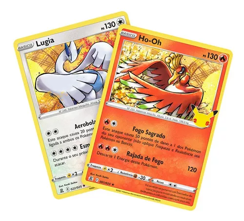 Carta Pokémon Lendário Lugia Luminescente Sol E Lua 82