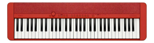 Teclado Casio Ct-s1rd, Portátil Electrónico Color Rojo