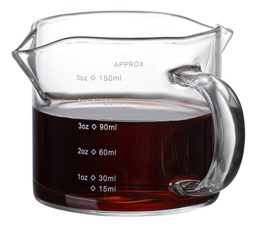 Taza Medidora De Vidrio 150ml Claro 150ml 150ml Claro 150ml