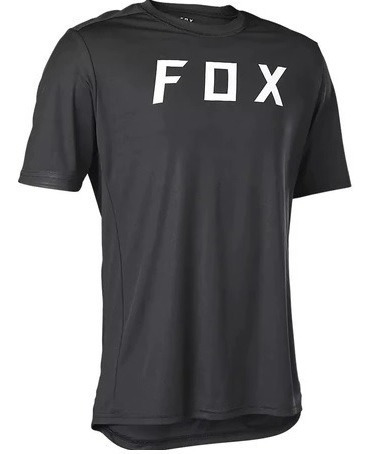  Polera Bicicleta Ranger  Moth Negro Fox Mtb