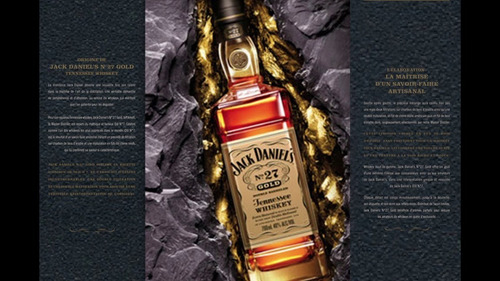 Imagen 9 de 9 de Whisky Jack Daniels Gold Nro 27 750ml En Estuche