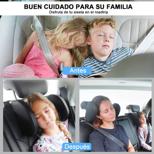 Almohada Para Reposacabezas De Coche, Soporte Para La