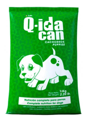 Alimento Qida Can Cachorro 15kg