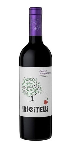 Vino The Apple Riccitelli Cabernet Sauvignon Botella 750cc