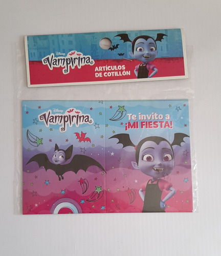 Combo Kit Cumple Vampirina Disney Decoracion Cotillon