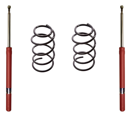 Kit 2 Amortiguadores + Espirales Delanteros Ref Gol G3 00/05