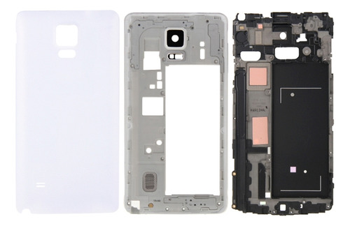Carcasa Completa Blanca Para Galaxy Note 4/n910v