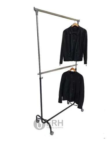 Perchero doble barral con ruedas sale