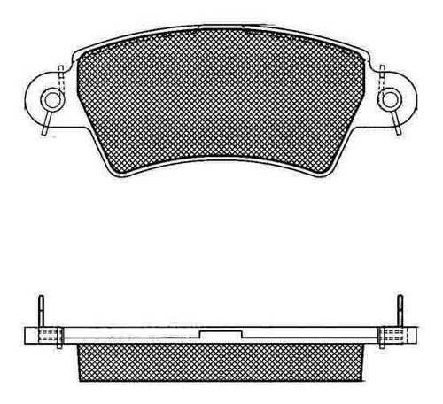 Pastilla De Freno Citroen Xsara Exclusive 2001/ Delantera