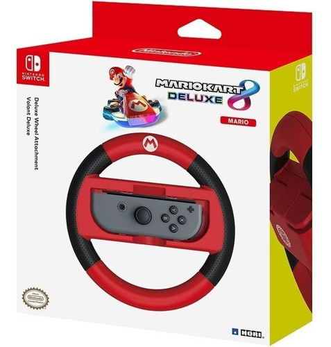 Volante De Mario Kart 8 Deluxe Racing Wheel Para Joy Con