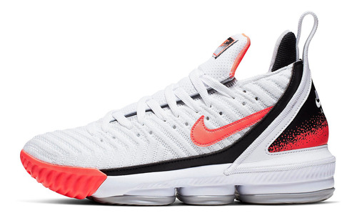 Zapatillas Nike Lebron 16 White Hot Lava Ci1521-100   