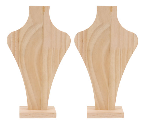 Expositor De Collares De Madera S, 2 Unidades