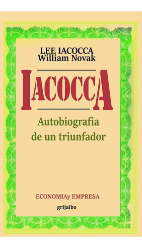 Libro Iacocca: Autobiografia De Un Triunfador (spanish  Lbm3