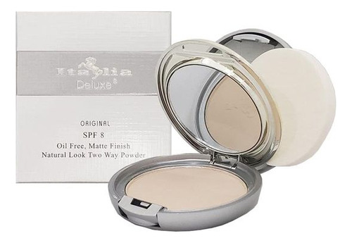 Base de maquillaje en polvo Italia Deluxe Silver Pressed Foundation Silver Pressed Silver - 10.351mL 10g