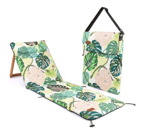 Imagen 1 de 10 de Reposera Plegable Diseño Selva Chilly