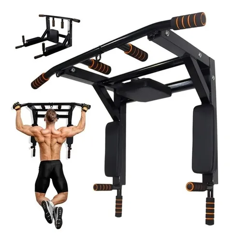 Barra Dominadas Desmontable Pared Multifuncion Gym Crossfit
