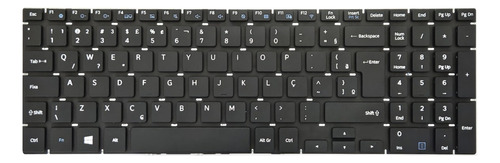 Teclado Para Notebook Compatível Com Samsung Np300e5l