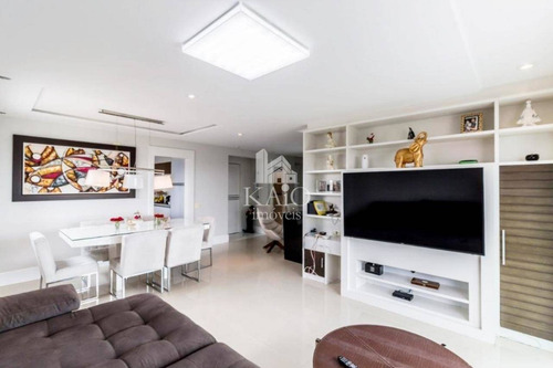 Imagem 6 de 14 de Apartamento Mobiliado 170m² 4dormitórios 2suites 4vagas