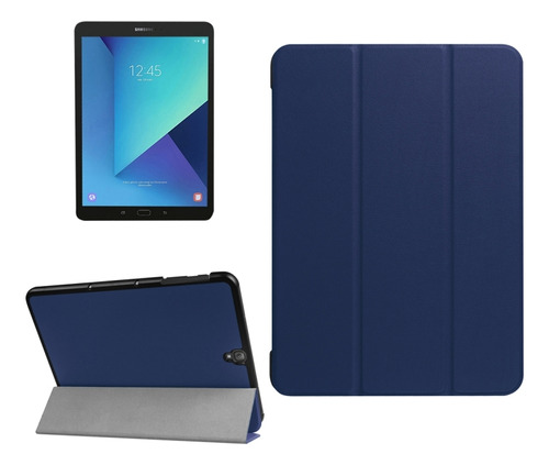 Capa De Poliuretano Custer Texture Para Galaxy Tab S3 T820/t