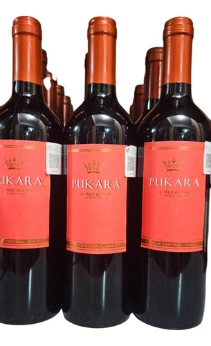 Valmont Vino Tinto Pukara 750ml Valle Central Chile