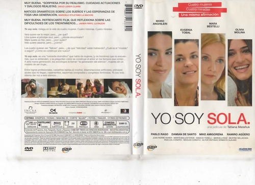 Yo Soy Sola - Dvd Original - Buen Estado