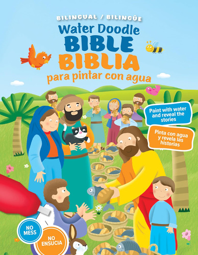 Libro: Water Doodle Bible / Biblia Para Pintar Con Agua (bil