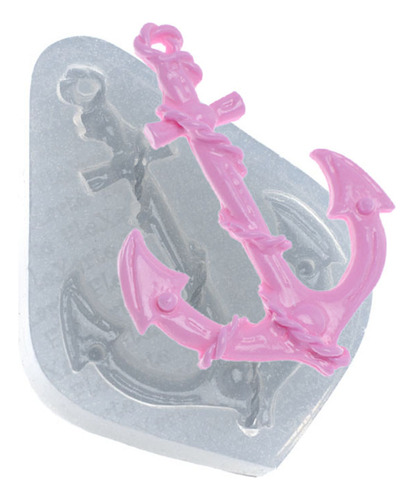 Molde De Silicone 513 - Âncora Grande - Fundo Do Mar