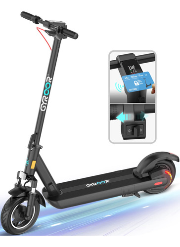 Gyroor Scooter Elctrico Para Adultos Con Amortiguadores Dual