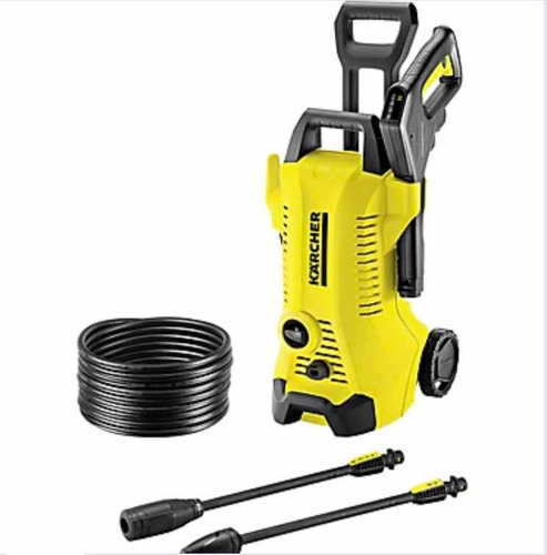 Hidrolavadora 1600 W Eléctrica 120 Bar Karcher Amarillo