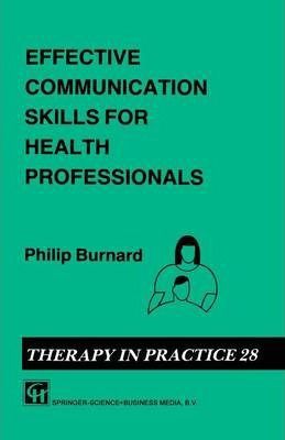 Libro Effective Communication Skills For Health Professio...